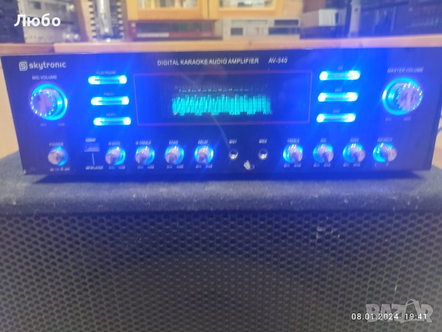 Усилвател ресийивър Skytronic, снимка 2 - Ресийвъри, усилватели, смесителни пултове - 43716340
