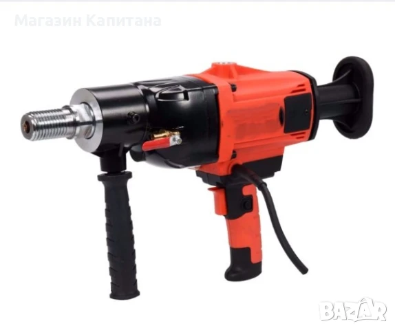 Машина за боркорони ръчна + стойка  до Ф180 2200W, снимка 2 - Други машини и части - 51374532