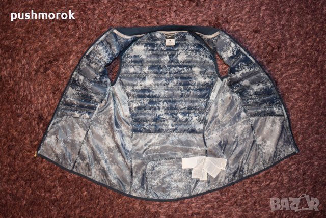 Nike Aeroloft 800 Down Blue Reflective Running Vest Sz L / #00285 /, снимка 9 - Спортни екипи - 39393794