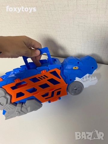 Дино камион и 3 коли - 2 в 1, снимка 16 - Коли, камиони, мотори, писти - 51848839