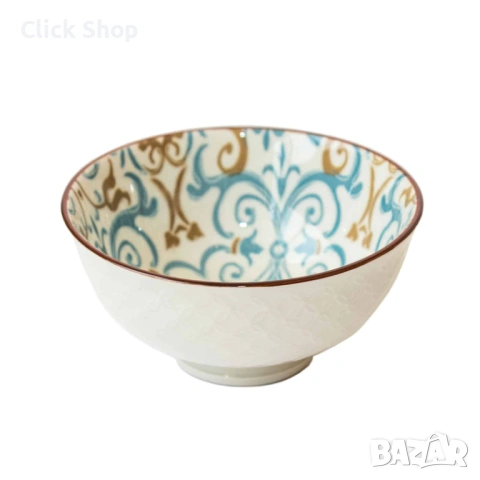 Комплект 4 керамични купички, различни модели, снимка 10 - Сервизи - 53456897