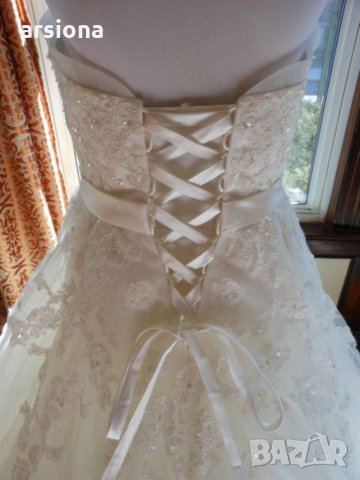 Дизайнерска булчинска рокля San Patrick (Pronovias) , снимка 7 - Сватбени рокли - 11139956