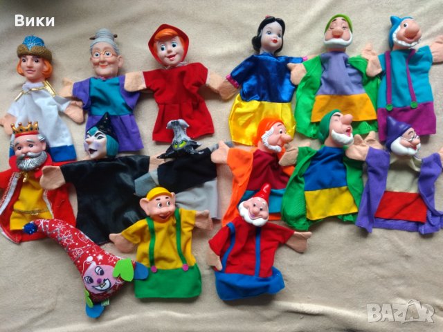 Кукли за куклен театър от 70 -те години .Цена за брой 35 лв , снимка 1 - Колекции - 32278321
