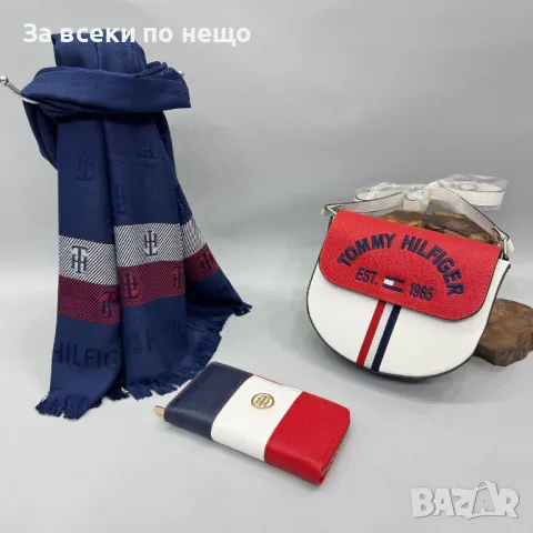 Tommy Hilfiger Шал Томи Хилфигер - Налични Различни Цветове Код D1723, снимка 2 - Шалове - 48887806
