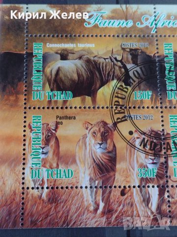 Пощенски марки чиста комплектна серия ЖИВОТНИ поща Република Чад за колекция 29519, снимка 3 - Филателия - 37780306