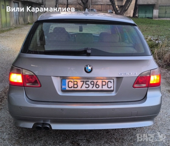 BMW E 61,2005,3.0/218коня,кожа,ксенон/БАРТЕР, снимка 4 - Автомобили и джипове - 53128746