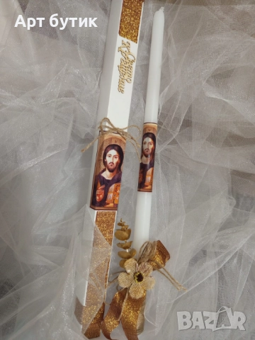 Декорирани свещи за ритуал, снимка 3 - Декорация - 52572812