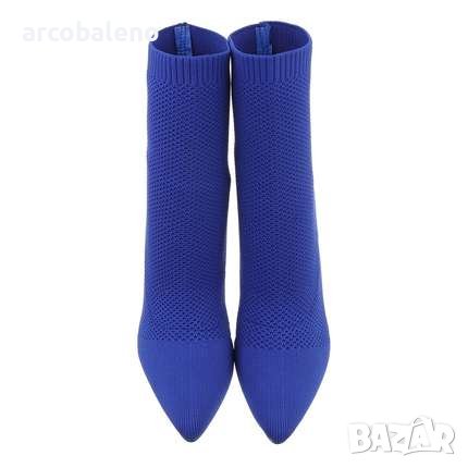 Дамски боти на висок ток, 2цвята , снимка 5 - Дамски боти - 43429997