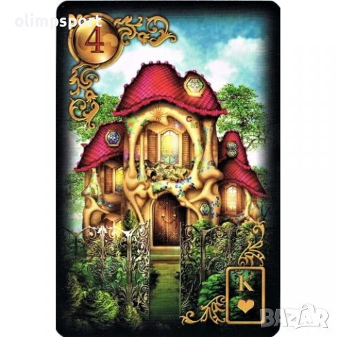 карти таро USG GILDED REVEIRE нови  Gilded Reverie Lenormand демонстрира цифровите таланти на Ciro , снимка 5 - Карти за игра - 37254972