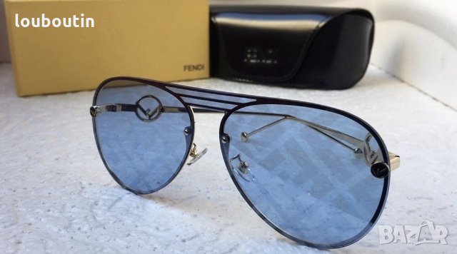 Fendi 2020 дамски слънчеви очила унисекс мъжки, снимка 5 - Слънчеви и диоптрични очила - 28347709