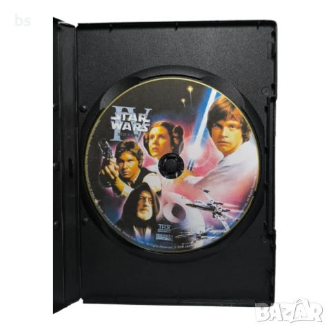 Star Wars 4 Нова надежда DVD +R DL с бг дублаж , снимка 4 - DVD филми - 51332076