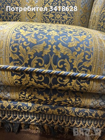 Класически италиански Диван двоен - 2 бр, снимка 7 - Дивани и мека мебел - 37133982