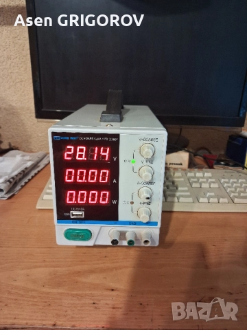 токоисправител 0-30V 0-10А