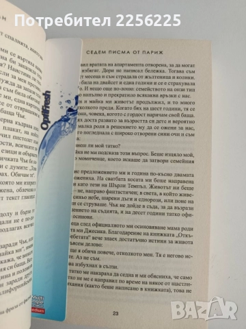 Седем писма от Париж, снимка 4 - Художествена литература - 52182741