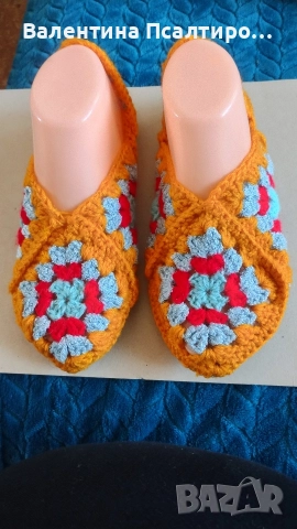 Терлици с бабини квадрати 