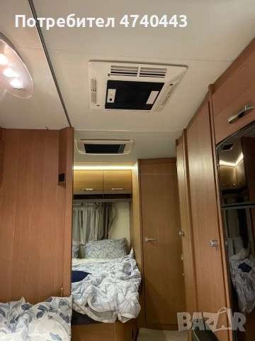 Knaus Sport 650 -  Изграден навес намиращ се на къмпинг Каваци на 40м от плажа, снимка 6 - Каравани и кемпери - 53536521