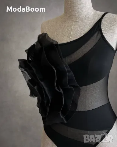 Черни дамско боди , снимка 2 - Бельо - 48688155