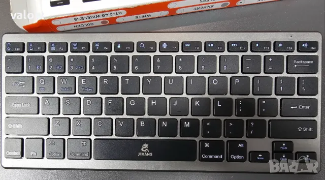 Безжична Bluetooth клавиатура iOS iPad Android Tablet PC Windows, снимка 4 - Клавиатури и мишки - 49776869