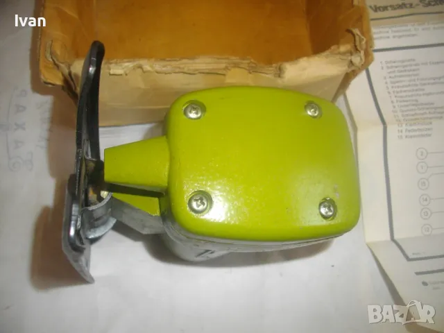 ПРИСТАВКА ЗЕГЕ ВЕРТИКАЛЕН ПРОБОДЕН ТРИОН ЗА БОРМАШИНА ДРЕЛКА НОВА НЕМСКА 0-45 ГРАДУСА HANSEATIC, снимка 13 - Други инструменти - 48922318