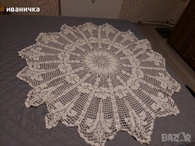 Продавам плетени покривки на една кука, снимка 5 - Покривки за маси - 52280851