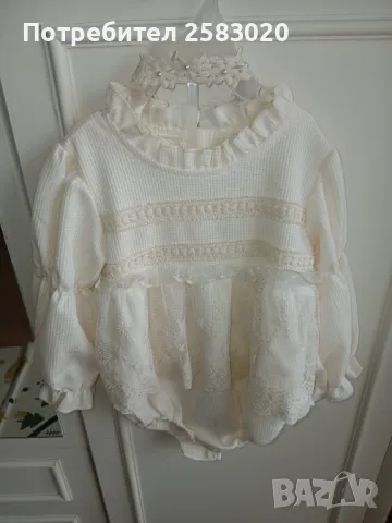 Детска рокля, снимка 2 - Бебешки рокли - 48847531