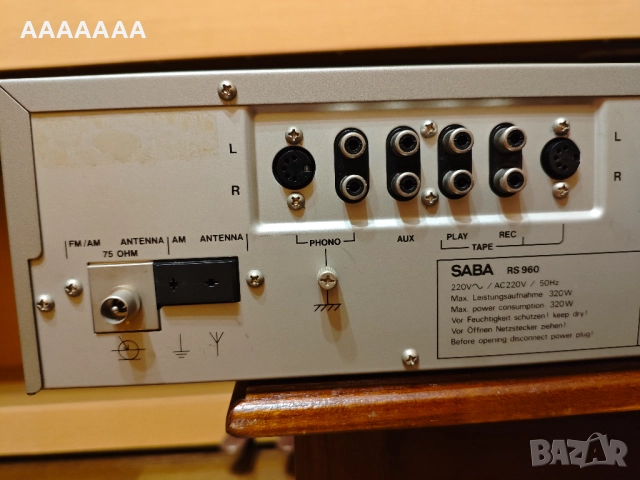 Saba rs 960 stereo receiver, снимка 14 - Ресийвъри, усилватели, смесителни пултове - 52382658