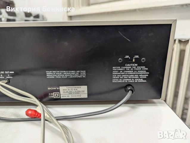 Sony TC K 1А, снимка 10 - Ресийвъри, усилватели, смесителни пултове - 52829348