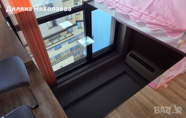 Луксозна трапезна стъклена черна маса, снимка 4 - Маси - 52389255