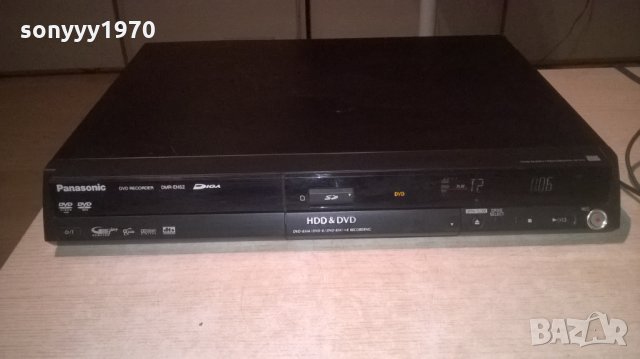 panasonic dmr-eh52 hdd & dvd recorder-внос швеицария, снимка 8 - Плейъри, домашно кино, прожектори - 26311274