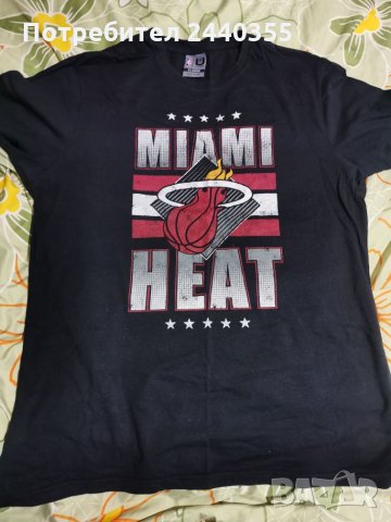 Мъжка блуза NBA Miami heat, снимка 7 - Тениски - 26751435