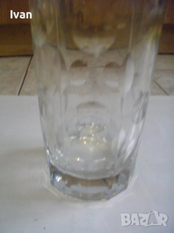 Голяма Кристална Ваза-Кръгла-210мм-Диаметър 110мм-Тежка-3,0 кг, снимка 11 - Вази - 39814186