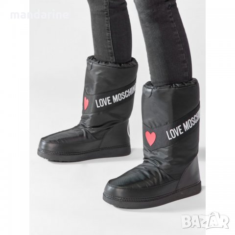 LOVE MOSCHINO № 37/38 & 39/40 🍊 Дамски апрески с лого PEACE & LOVE нови с етикети, снимка 9 - Дамски апрески - 35187829