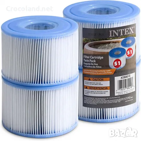 Филтър Intex, S1 Cartridge, полиестер, 20.32 см, за джакузи