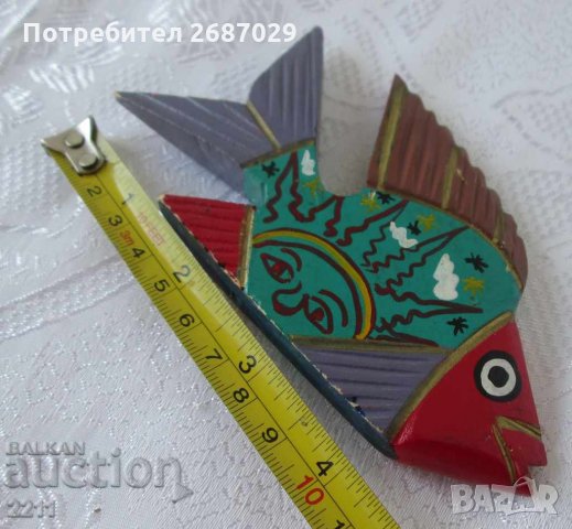  красива  риба, риби, дърво, метал, керамика, порцелан, снимка 18 - Статуетки - 28933871