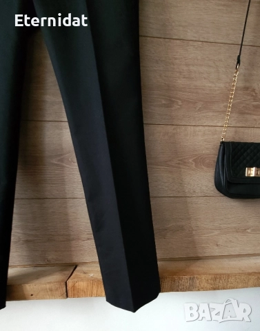 Нов черен елегантен панталон Zara , снимка 8 - Панталони - 51829108