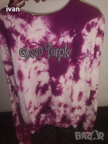 дамски оригинален пуловер Riplay Deep purple , снимка 6 - Блузи с дълъг ръкав и пуловери - 51808482