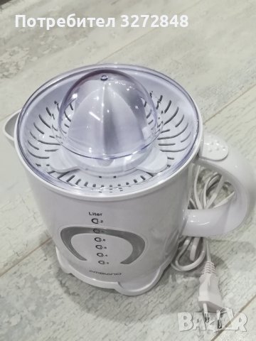 Електрическа цитрус преса 1,2л /немска , снимка 7 - Сокоизстисквачки и цитрус преси - 43360530