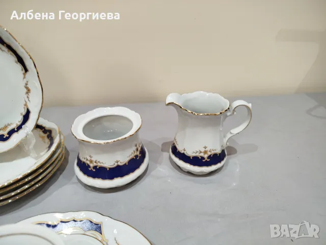 Елегантен порцеланов сервиз  MITTERTEICH Bavaria - 20 части, снимка 4 - Сервизи - 49079812