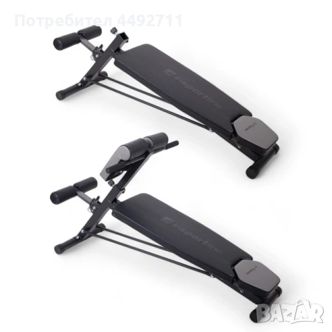 Продавам нова лежанка за хиперекстензия inSPORTline  , снимка 5 - Фитнес уреди - 53436323