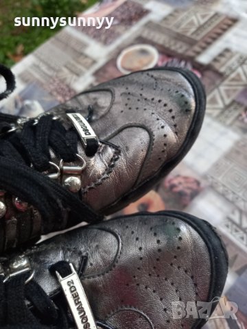 Dsquared 2 оригинални естествена кожа , снимка 10 - Кецове - 37971581