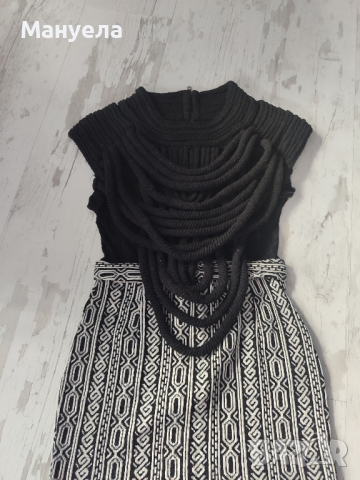 рокля Мегз с ефектни въжета , снимка 4 - Рокли - 44878120