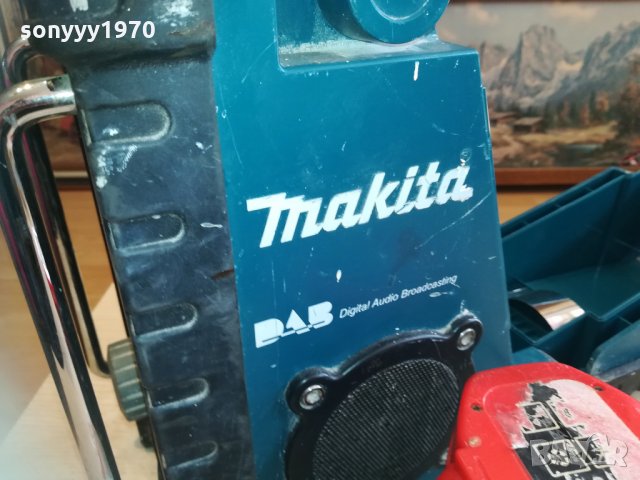 makita profi radio-с батерия/зарядно-внос англия 1804210922, снимка 10 - Ресийвъри, усилватели, смесителни пултове - 32588958