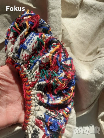 Стари дамски кенарени гащи за народна носия, снимка 6 - Антикварни и старинни предмети - 53273717