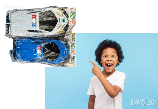 Стилна играчка полицейска кола, снимка 4 - Коли, камиони, мотори, писти - 53428998