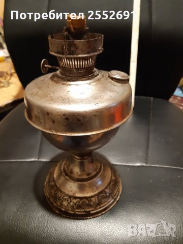 Старинна газена лампа , снимка 2 - Антикварни и старинни предмети - 27791321