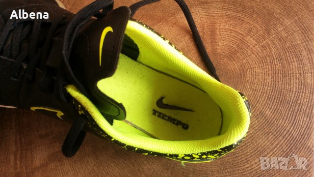 NIKE TIEMPO Размер EUR 42 / UK 7,5 обувки за футбол в зала естествена кожа 45-13-S, снимка 17 - Спортни обувки - 40028453