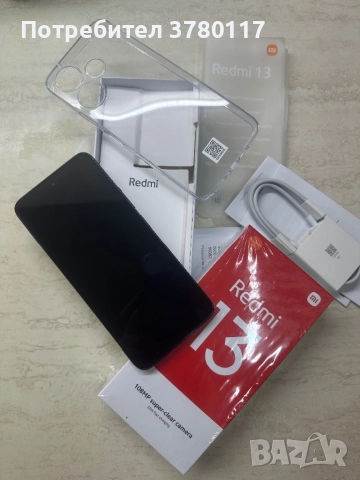 XIAOMI REDMI NOTE 13, 128GB, ЧИСТО НОВ от Yettel, снимка 3 - Xiaomi - 51756244