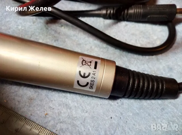 SILVER CREST ПРОФЕСИОНАЛЕН МИКРОФОН За ПЕВЦИ МУЗИКАНТИ и ДРУГИ СЦЕНИЧНИ ИЗПЪЛНИТЕЛИ 47627, снимка 4 - Микрофони - 47708903