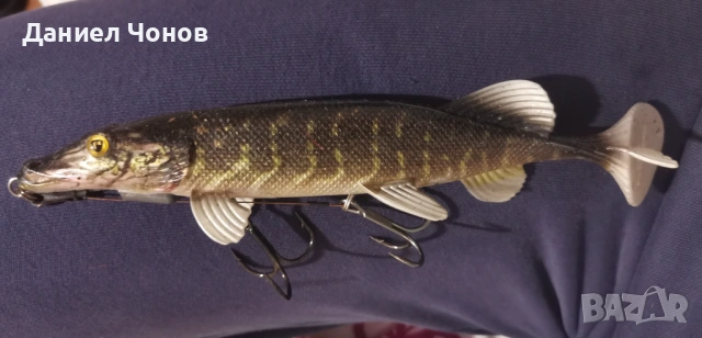 Силиконова примамка Fox Rage Replicant Real Pike, снимка 3 - Екипировка - 53235095