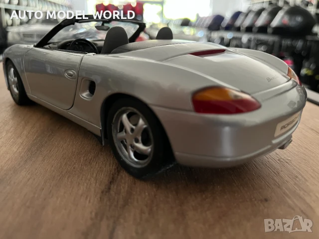 Метална колекционерска колички UT Models PORSCHE BOXTER мащаб 1:18, снимка 6 - Колекции - 50834092
